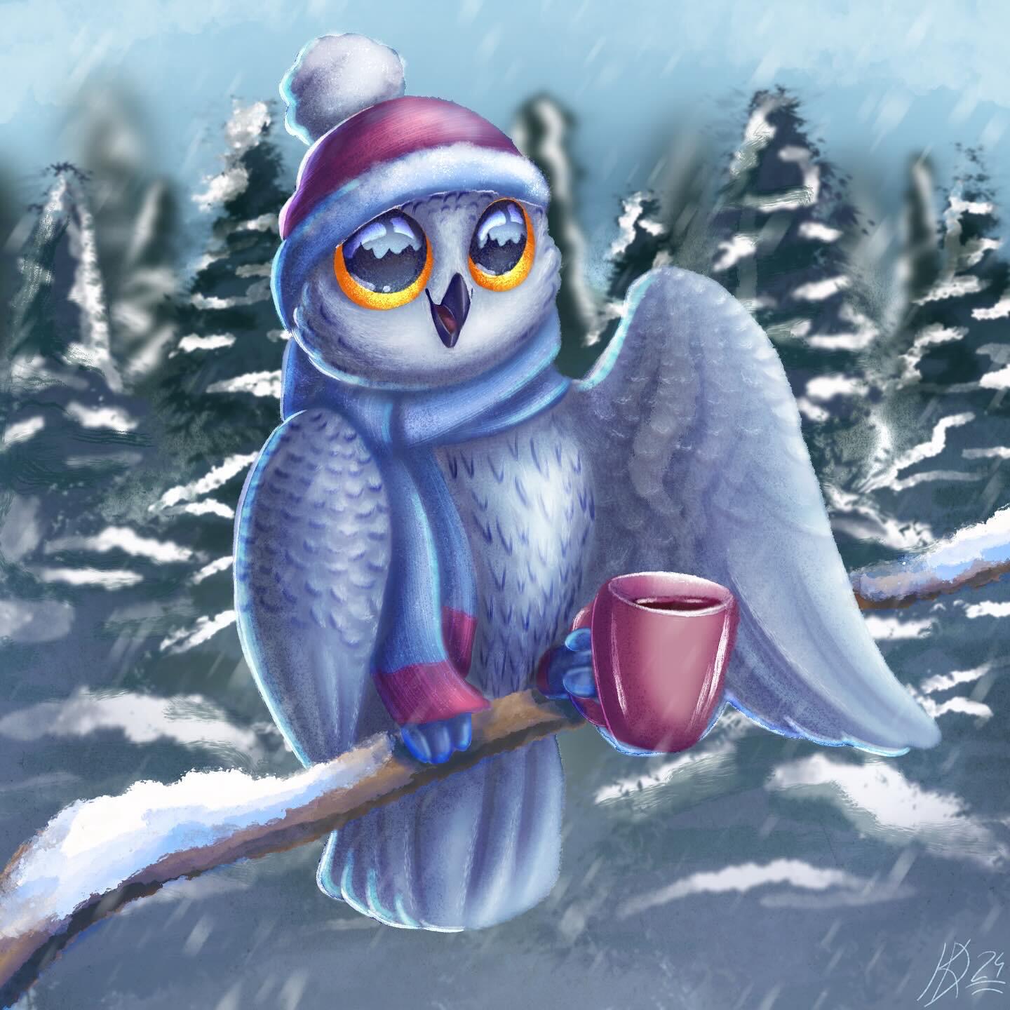 Snow owl - 2024